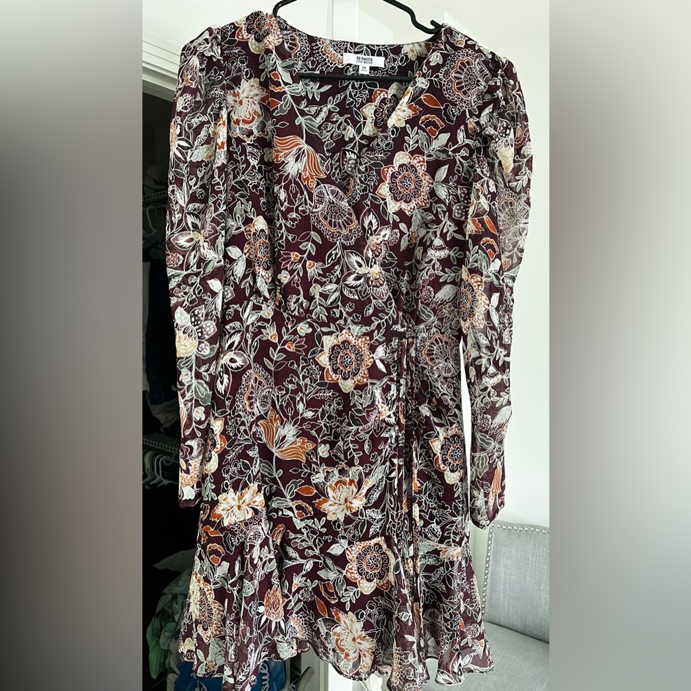 BB Dakota by Steve Madden Longsleeve Minidress, medium